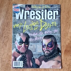 The Wrestler Magazine - Legion of Doom Cover Vintage Sept. 1992